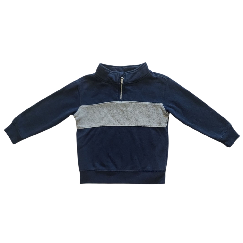 Jumping Beans Navy and Gray Kids Sweatshirt